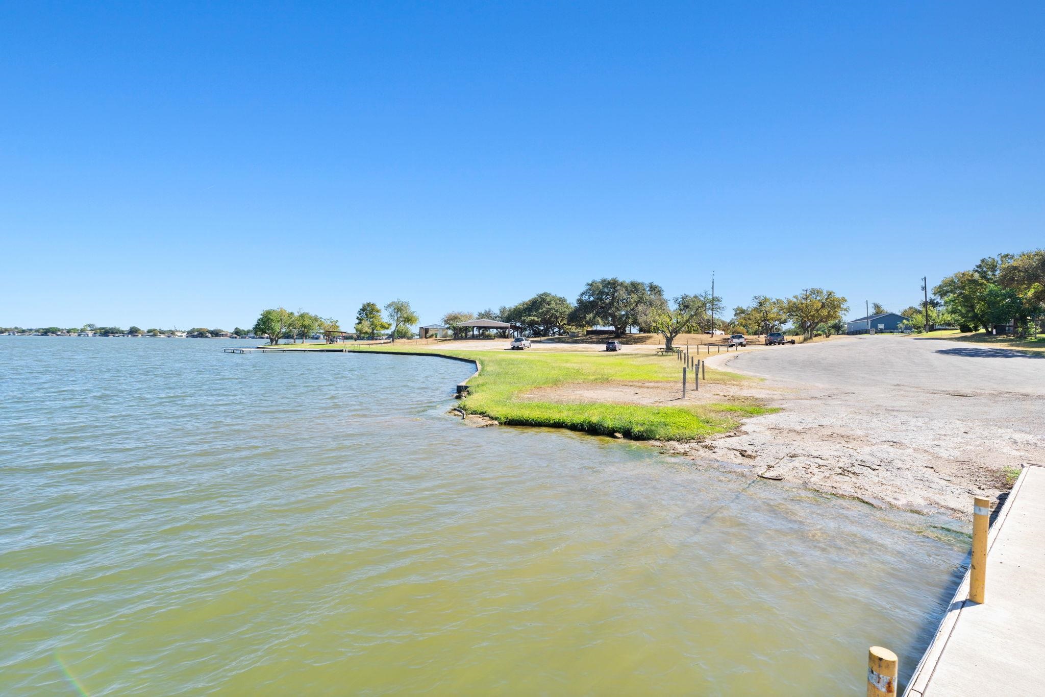One of 3 boat launches