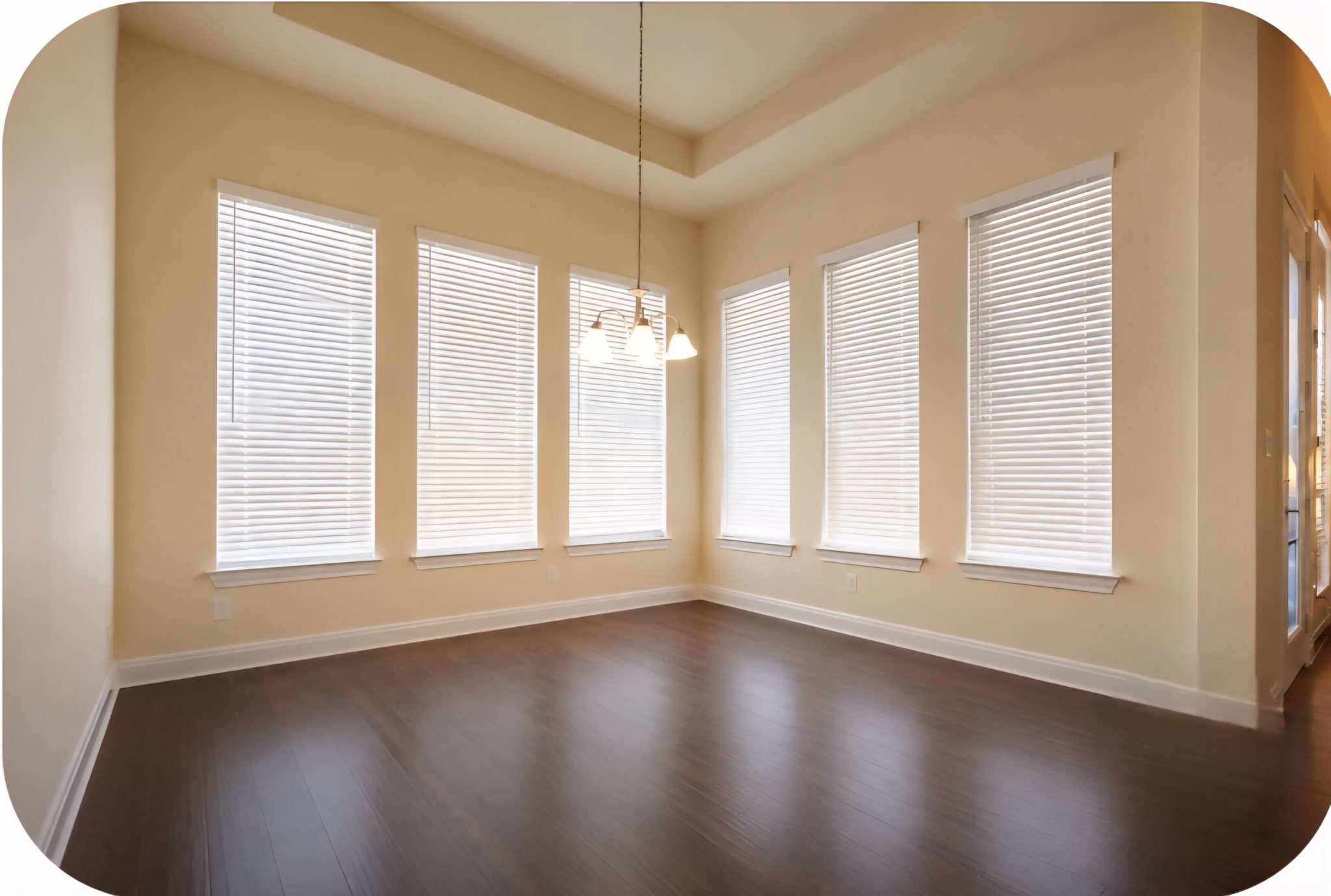 AI image showing no furniture