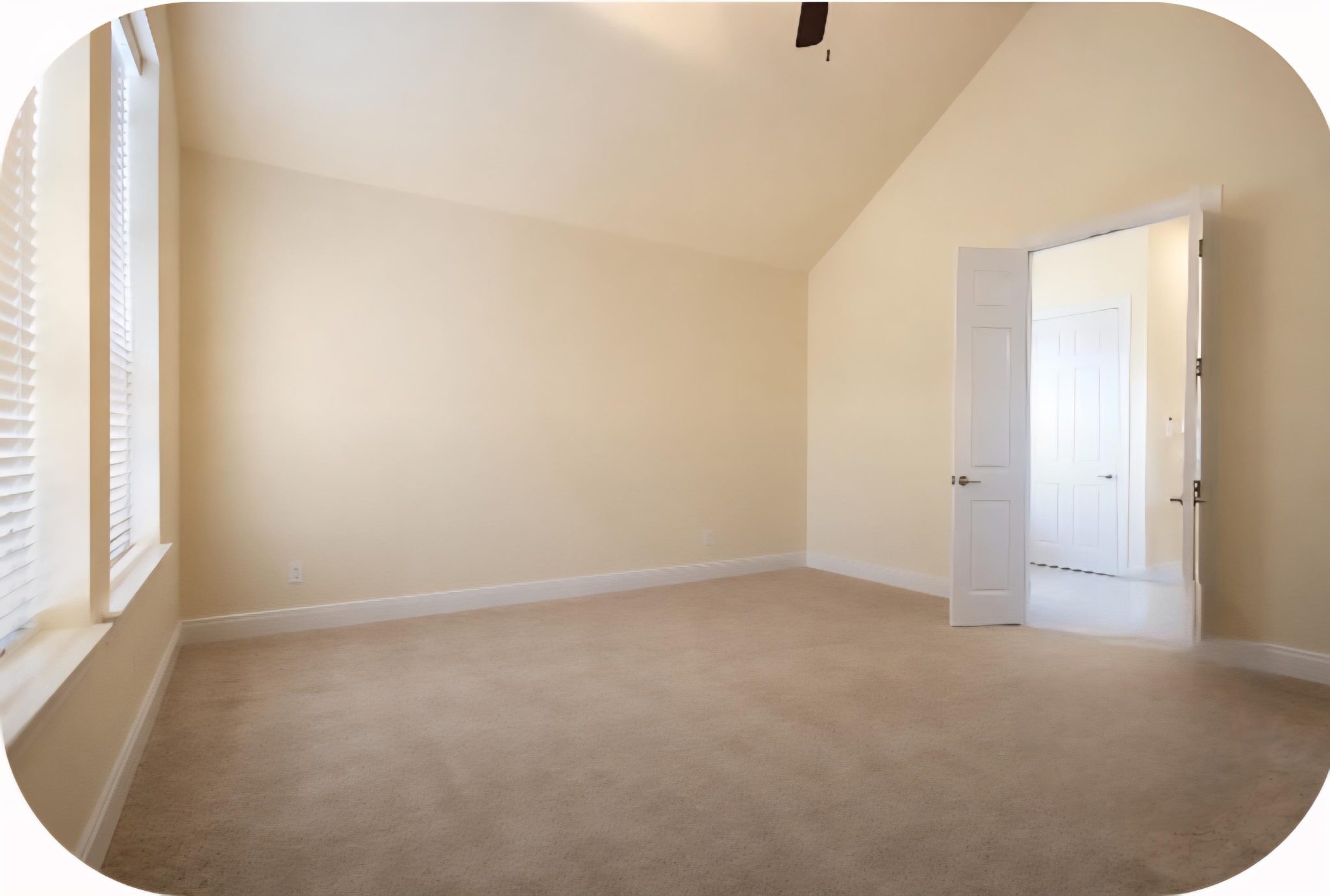 AI image showing no furniture
