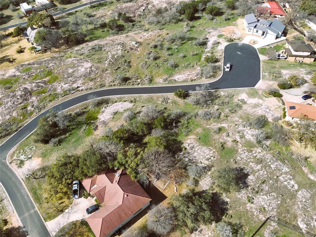 View of property location situated on cul-de-sac
