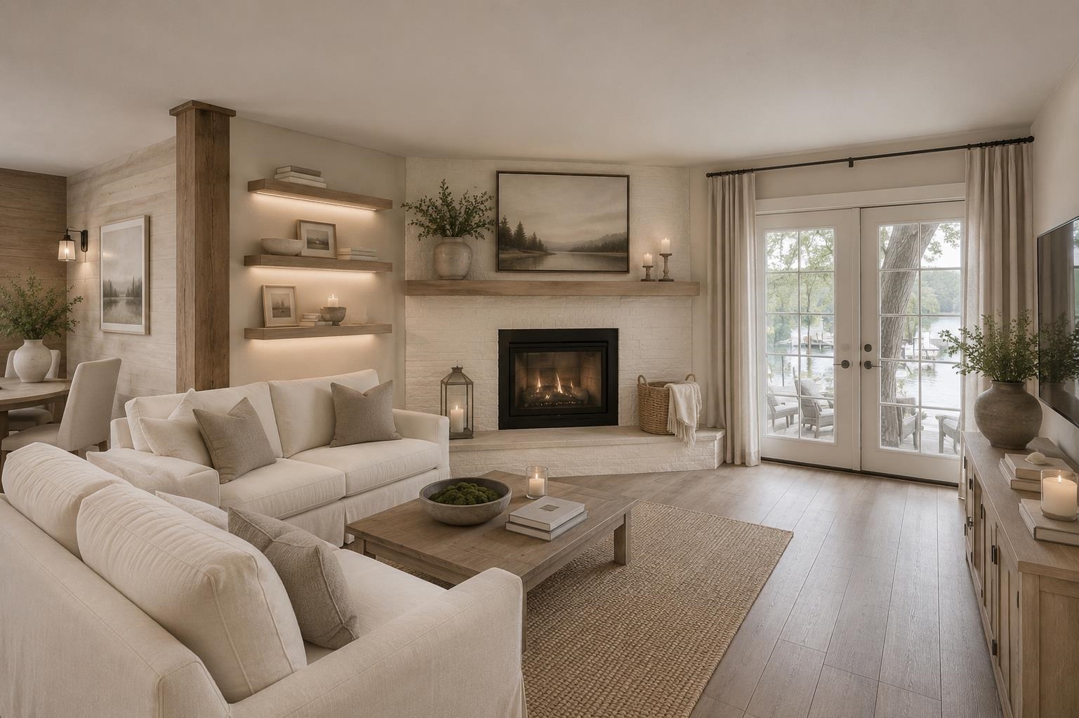 AI redecorated picture to give you an idea of a different look