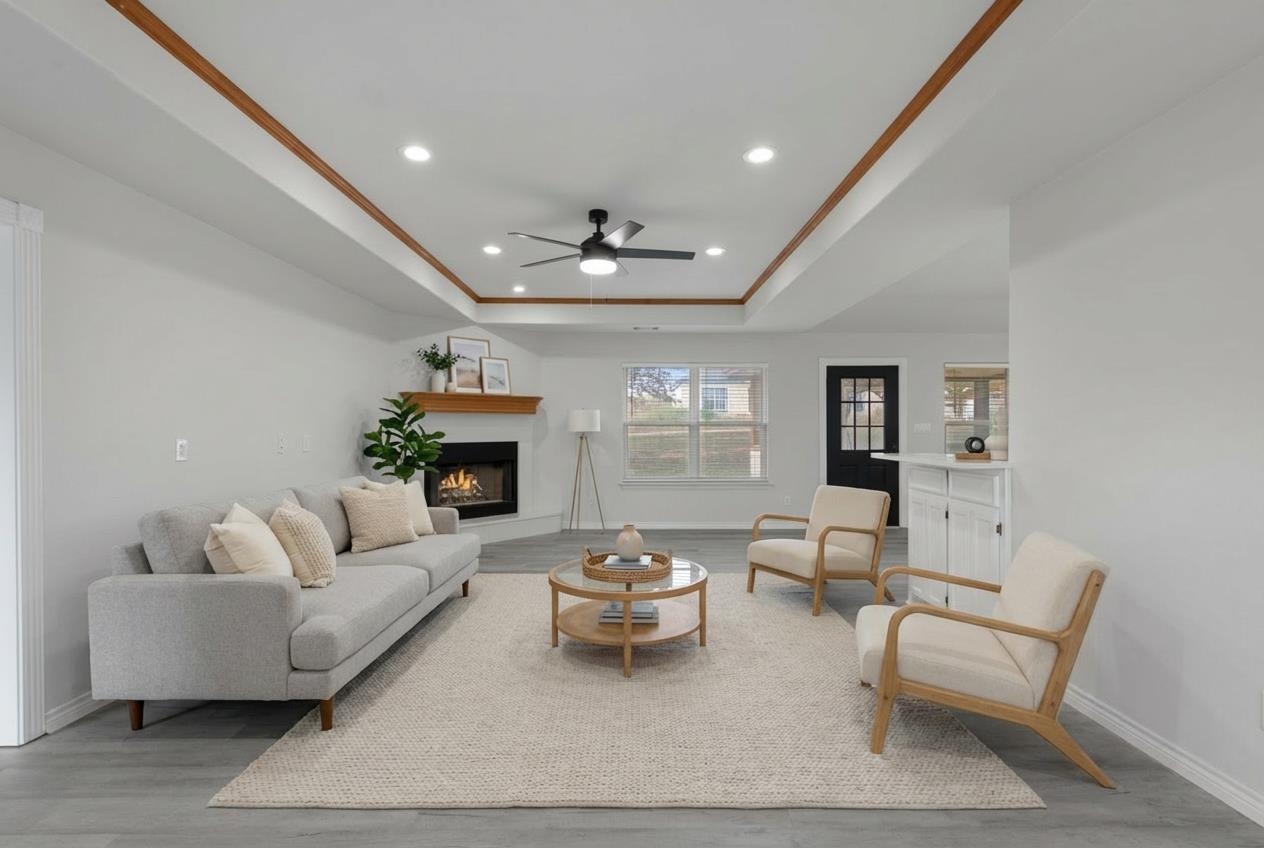 Living Room -Virtually Staged