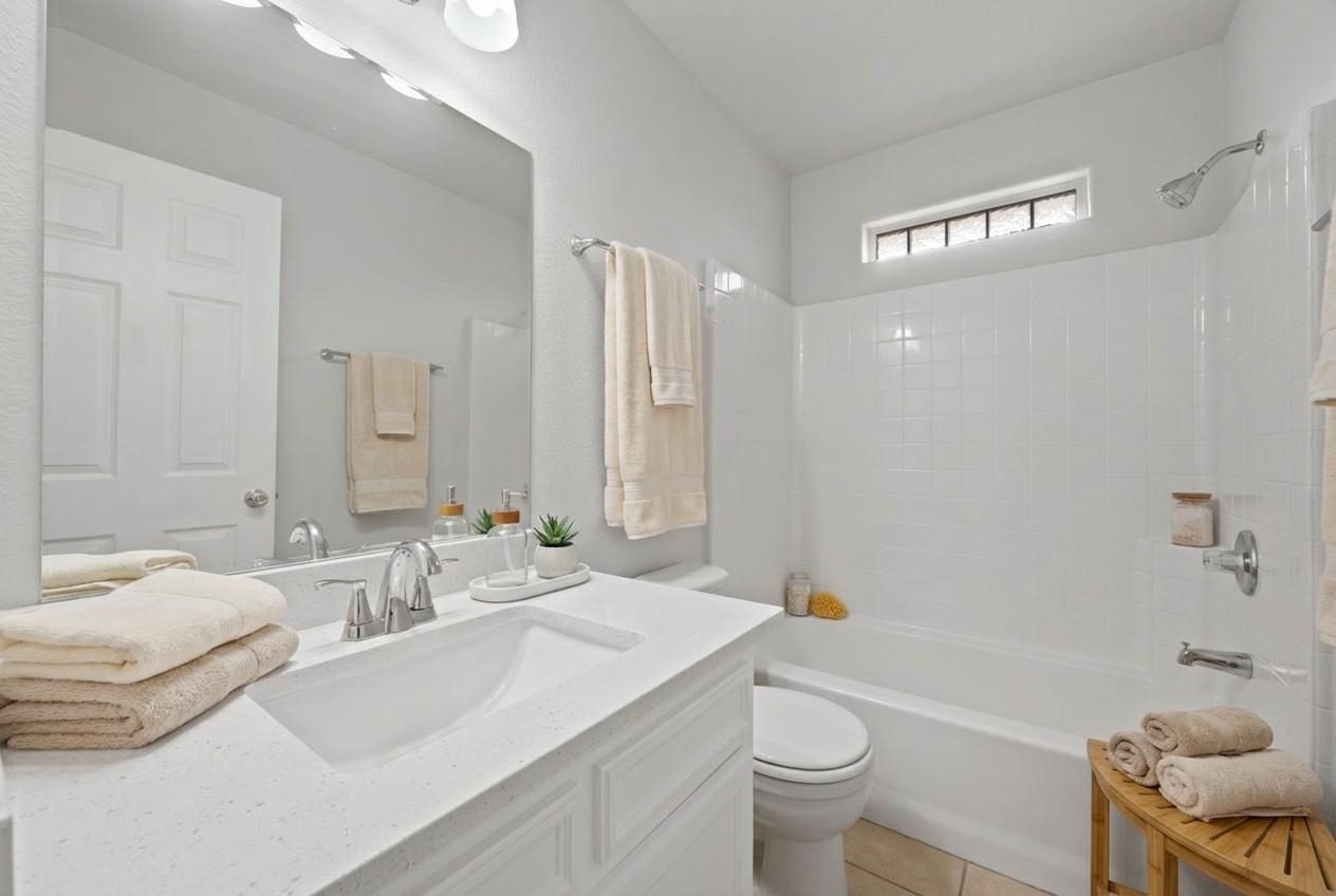 2nd bathroom * Virtually Staged