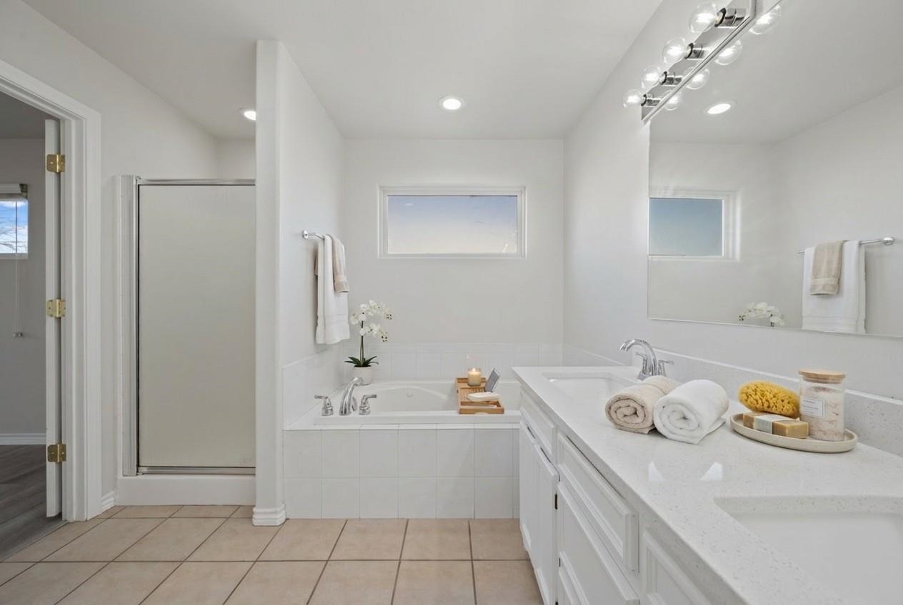 Primary Bathroom* Virtually Staged
