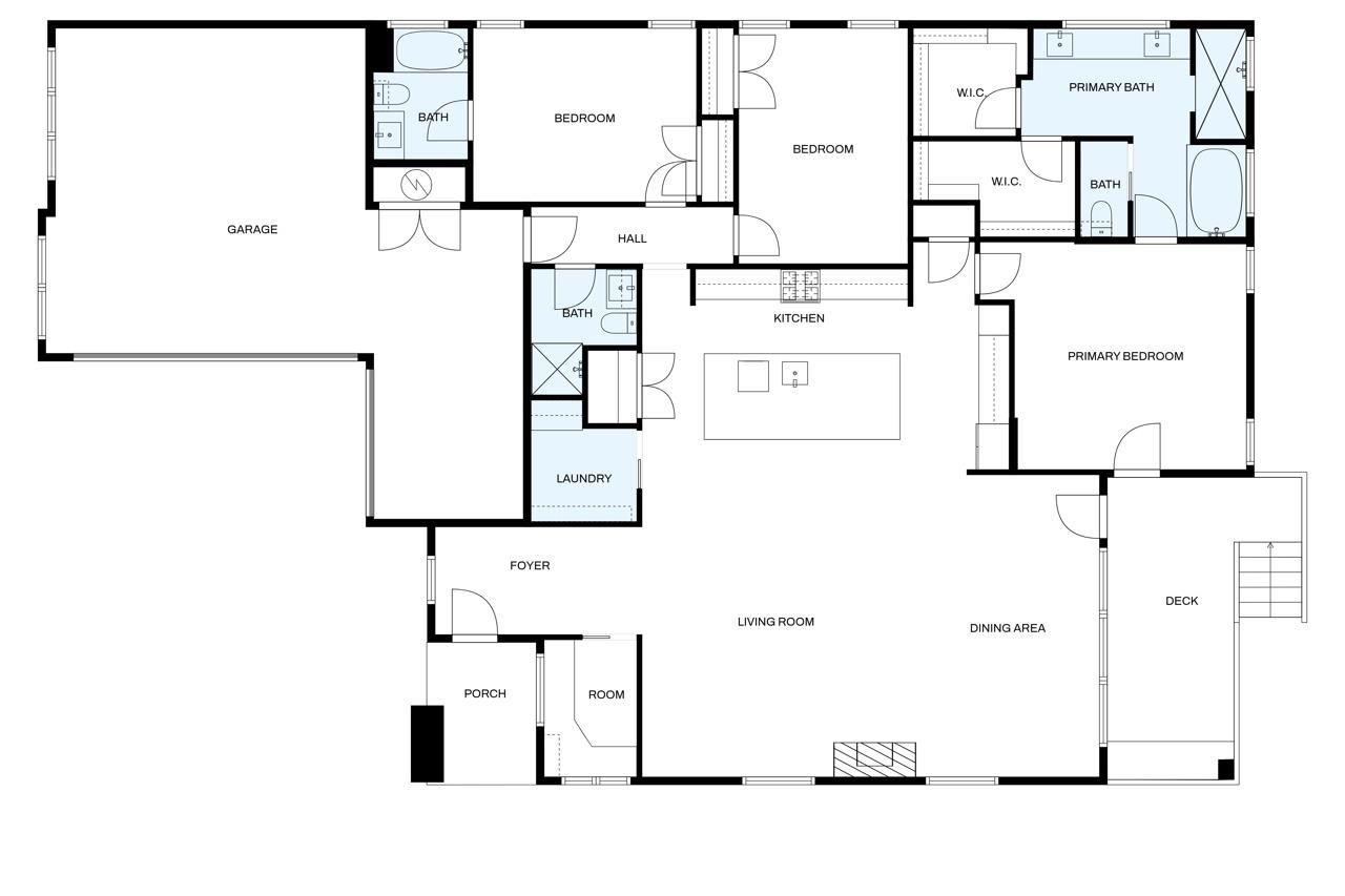 Now get your furniture and start planning where it will go!