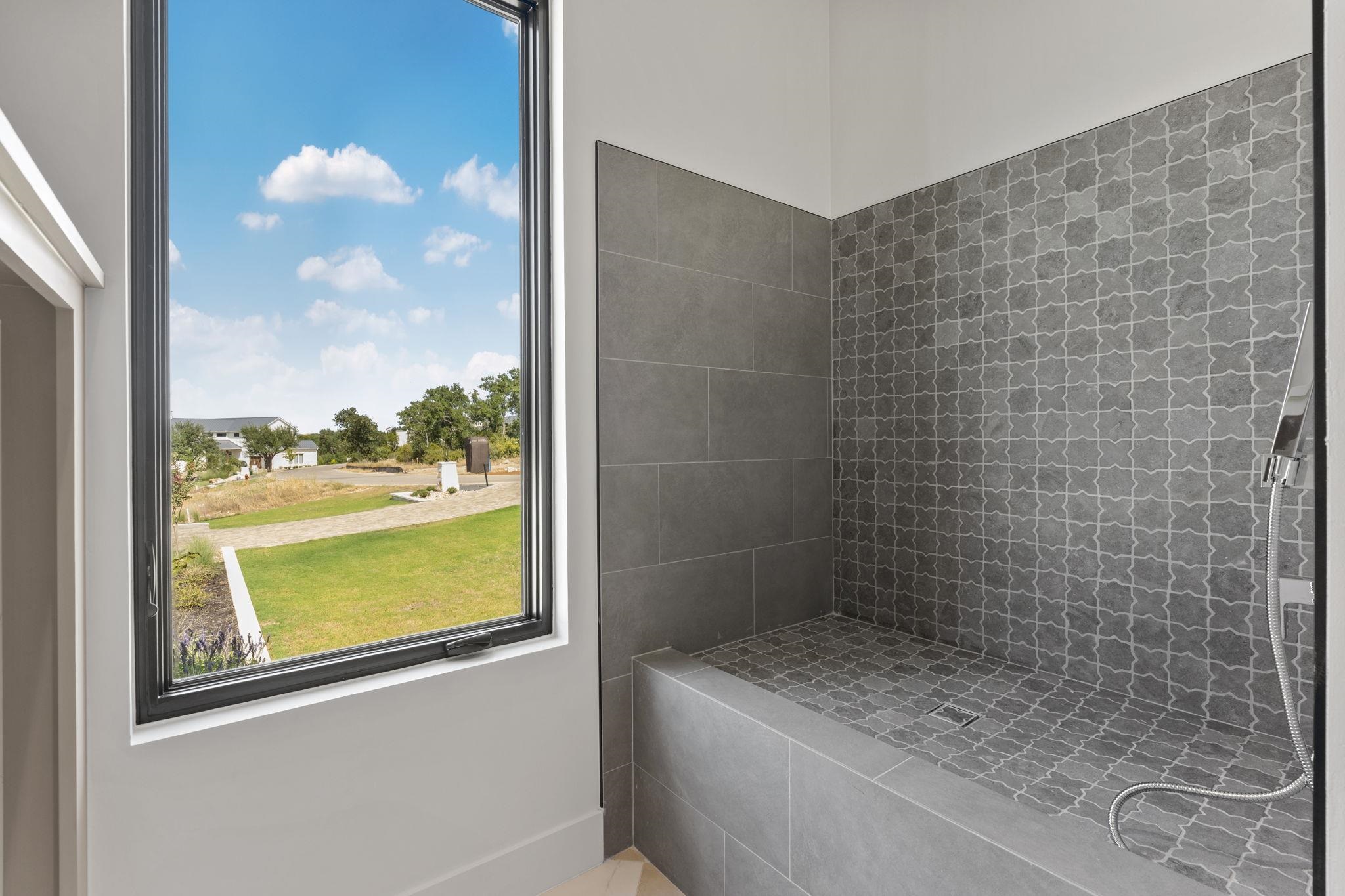 pet shower in laundry room