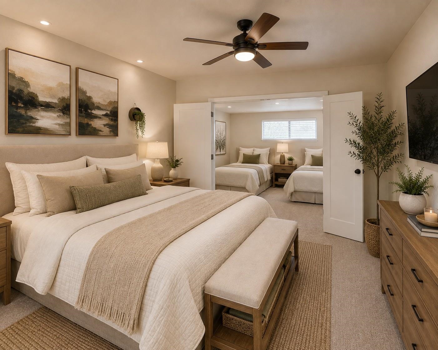 AI updated decor picture.  For ideas only.