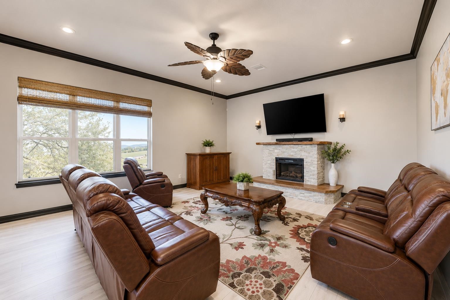 Photo has been digitally enhanced and/or decluttered. Actual property condition and features may var
