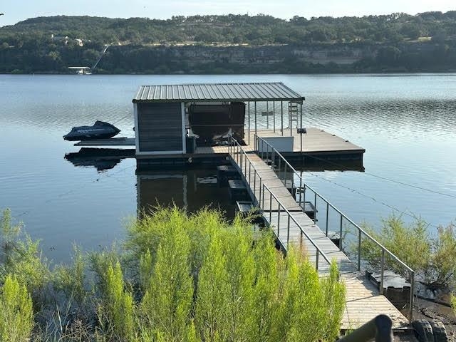 Its an easy walk to the waterfront on a gently sloping path that leads to the boat dock.