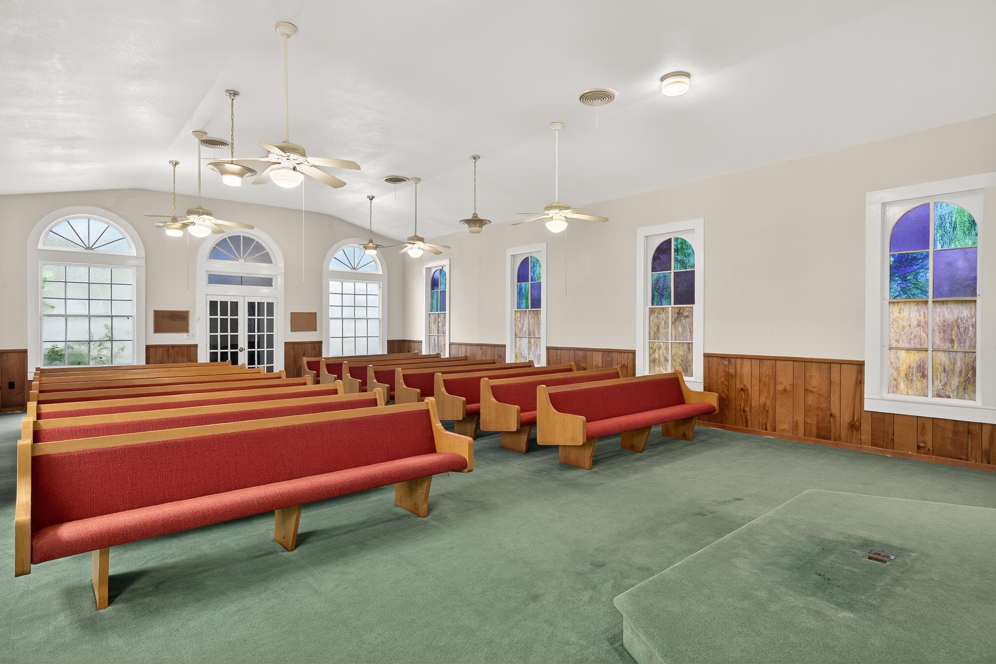 Looking towards the back.