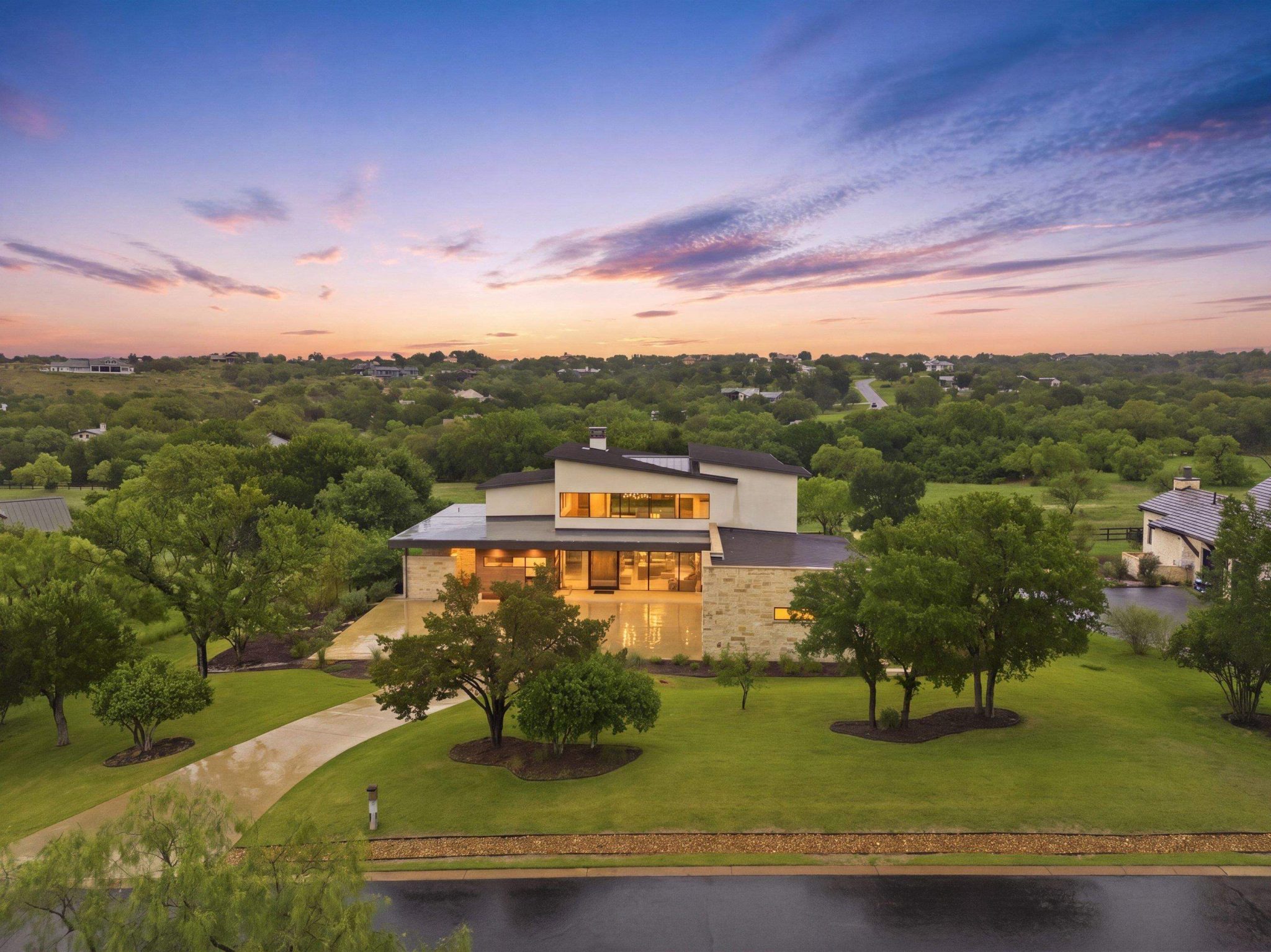 Extraordinary custom built home with pasture views in this equestrian gated community