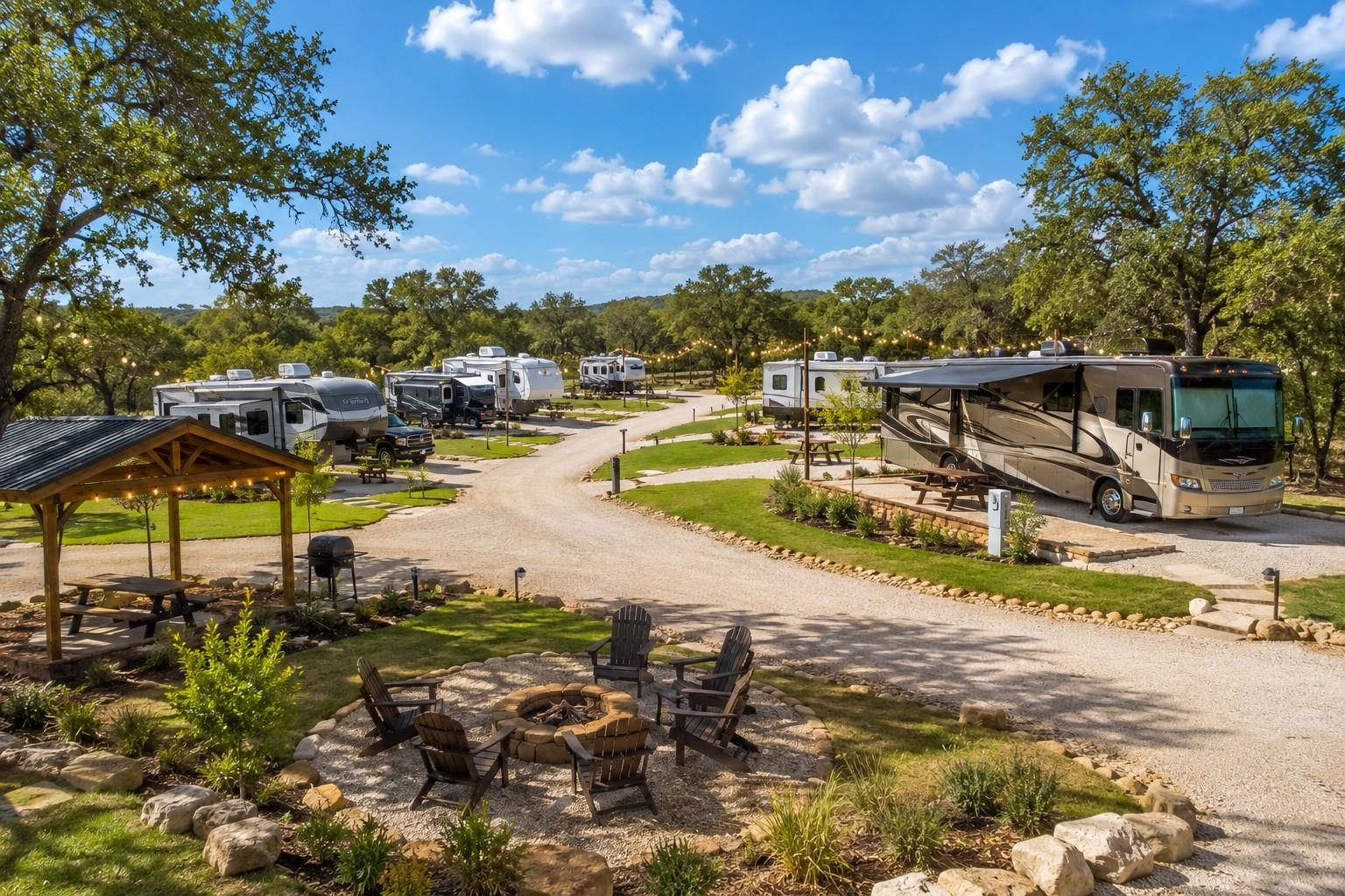 Virtual RV Park conceptual photo.