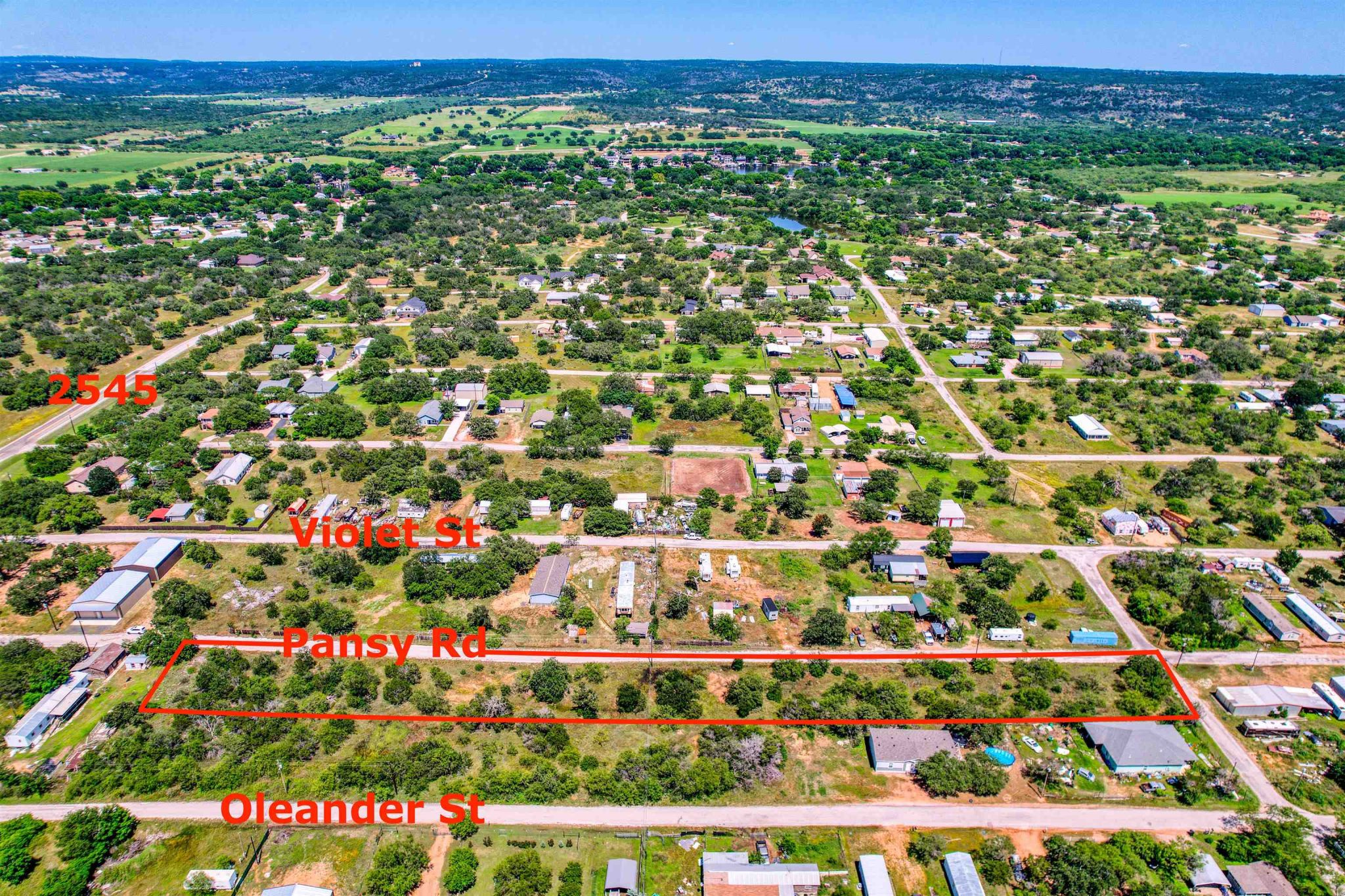 Rare sale of 33 lots all adjacent to each other.