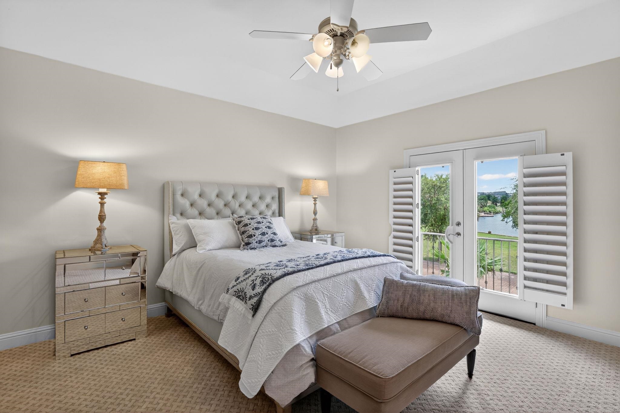UPSTAIR (STREETSIDE) GUEST BEDROOM WITH PRIVATE BATH.