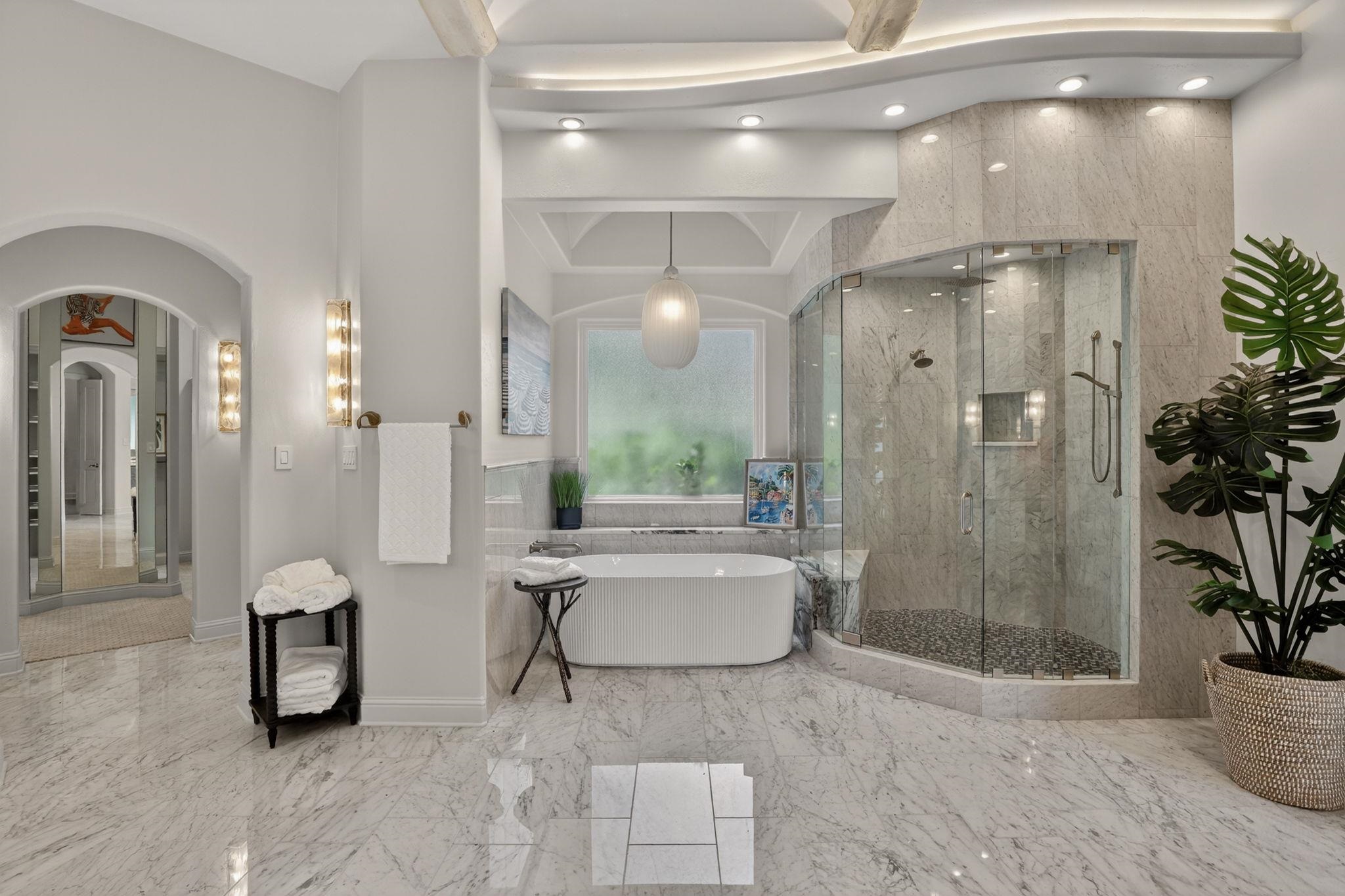 CARRERA MARBLE, STUNNING GRANITE COUNTERTOPS, NEWLY DESIGNED IN 2026! ABSOLUTELY ELEGANT. TIMELESS!