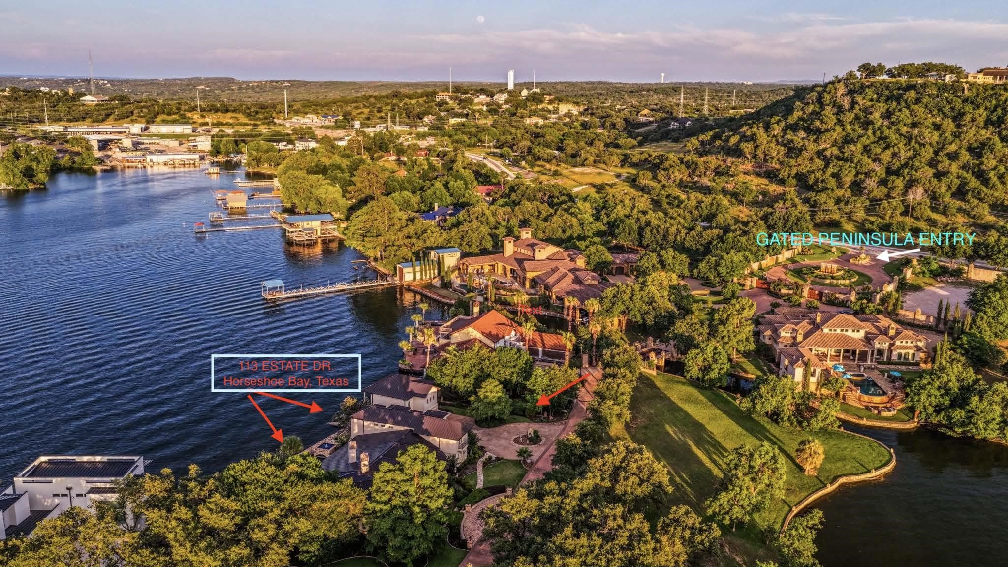 MINUTES FROM MARBLE FALLS OR 1 MILE EAST OF HORSESHOE BAY RESORT ON FM 2147!