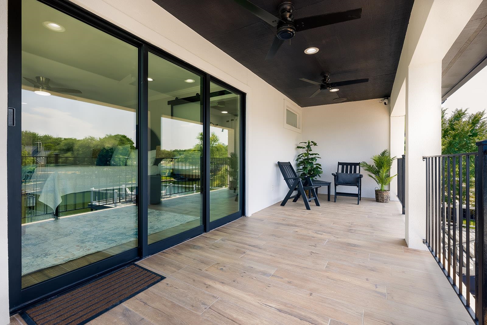 Primary Upstairs Porch