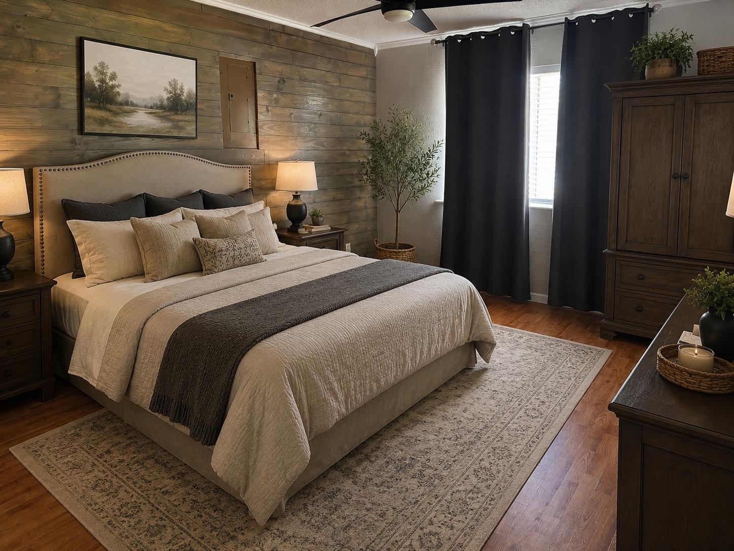 Master Bedroom Virtually Staged