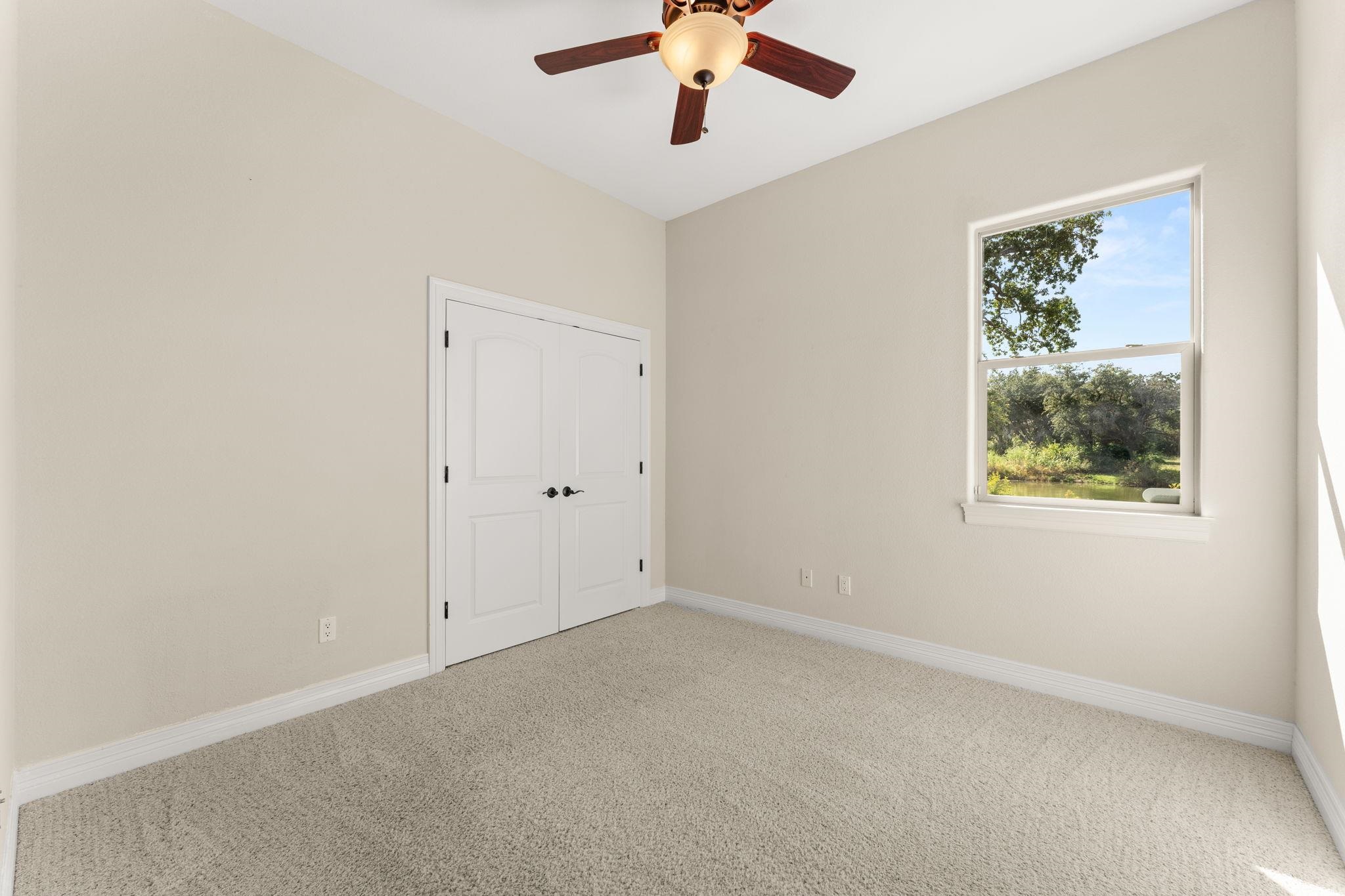 Third Bedroom with ceiling fan