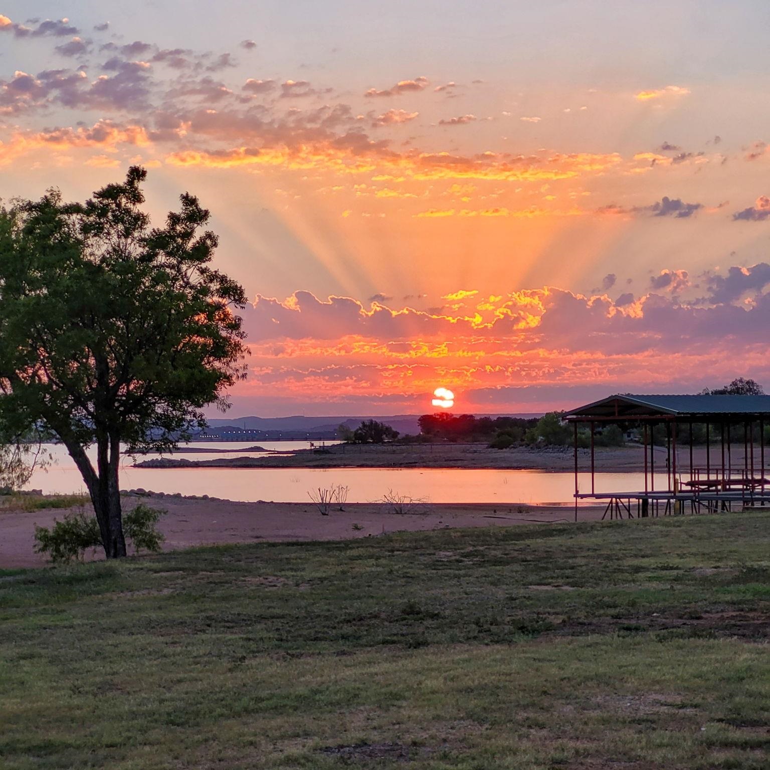 Beautiful sunsets are enjoyed from almost all rooms