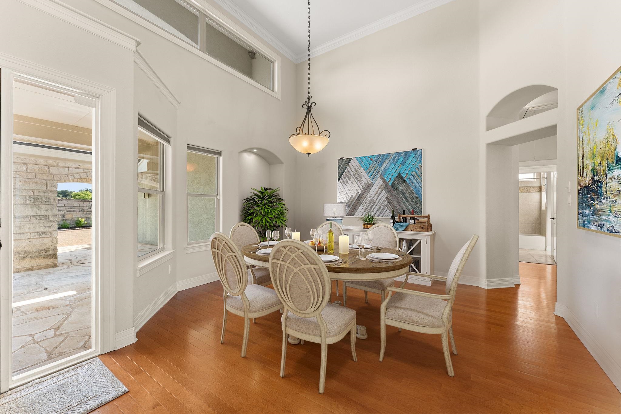 Virtual Staging Dining Room