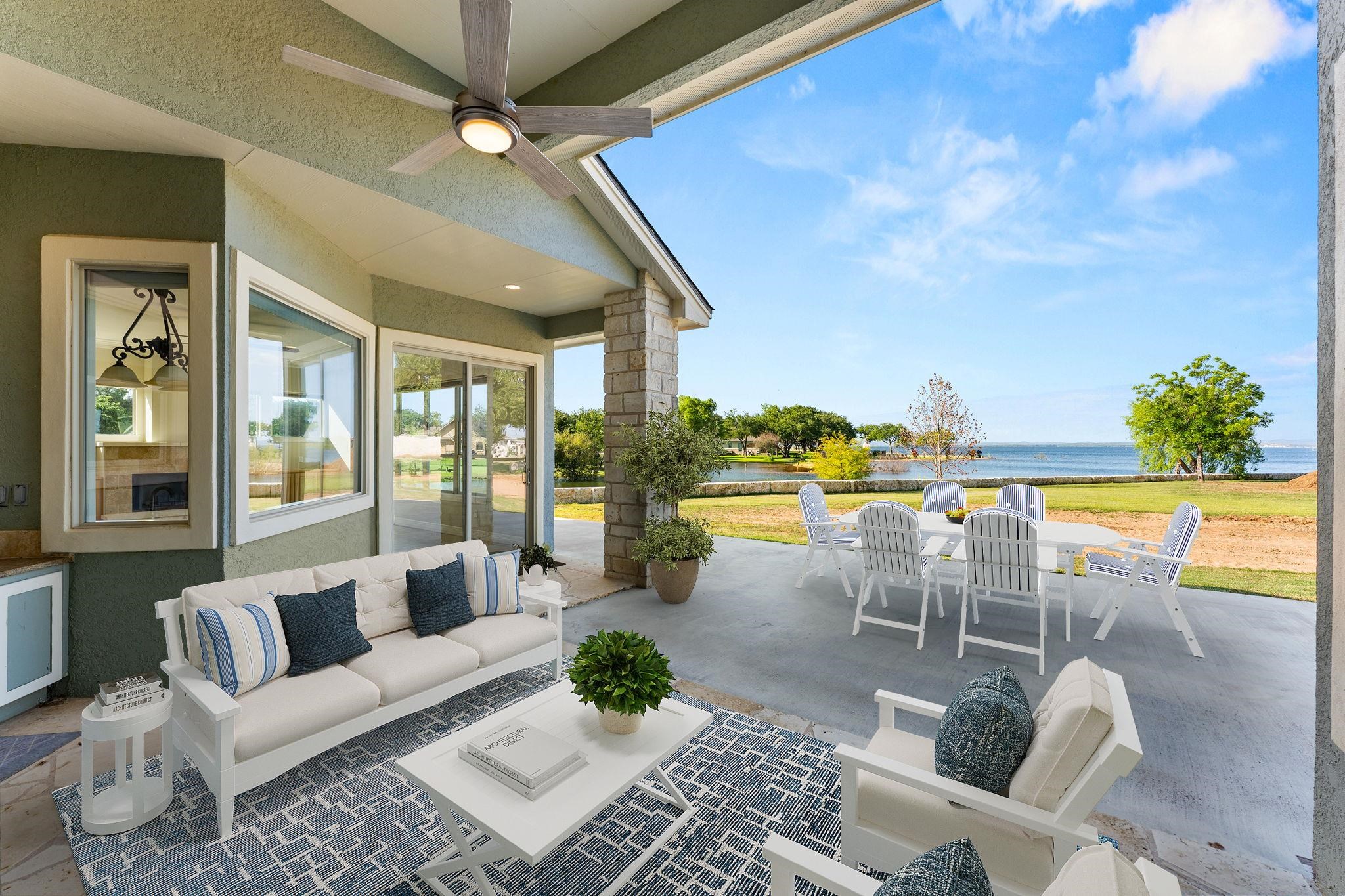 Virtual Staging Patio