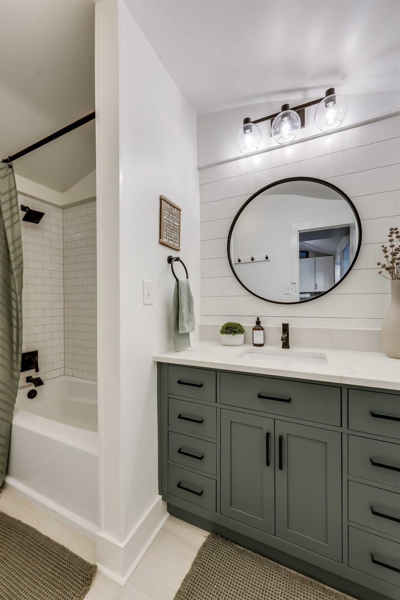 Completely remodeled bathroom