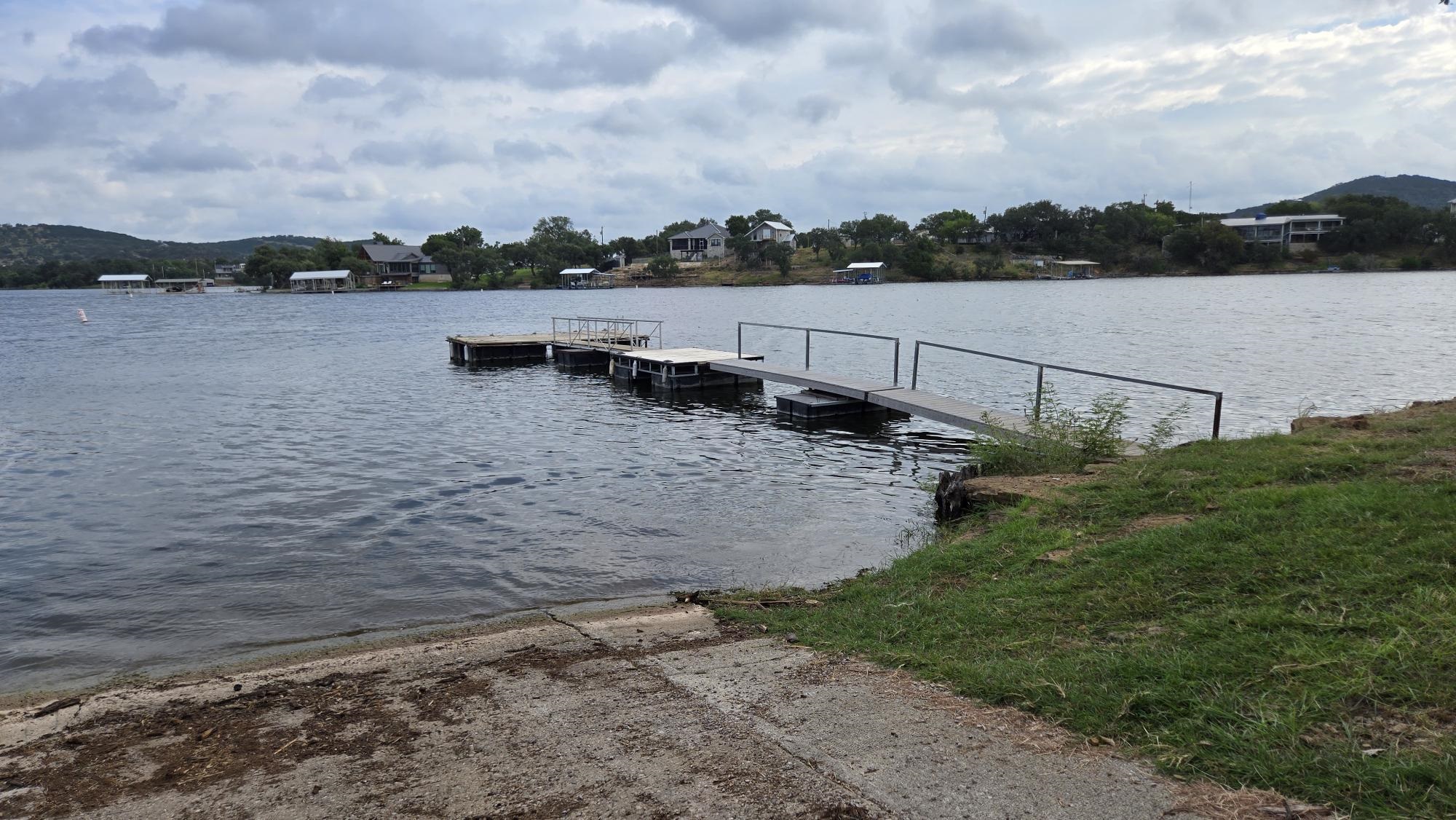 Community ramp and fishing pier