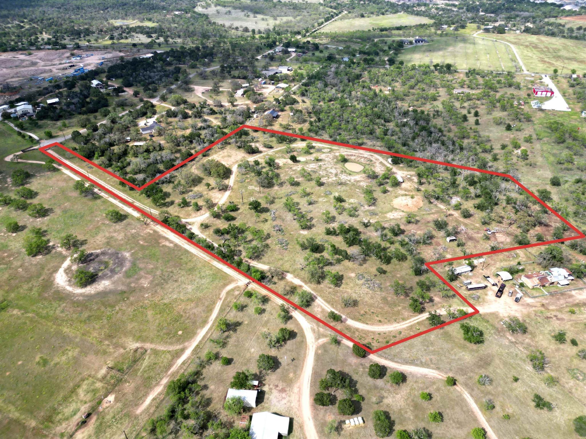 Lot 7R 13.37 ac LOS ENCINOS, Marble Falls