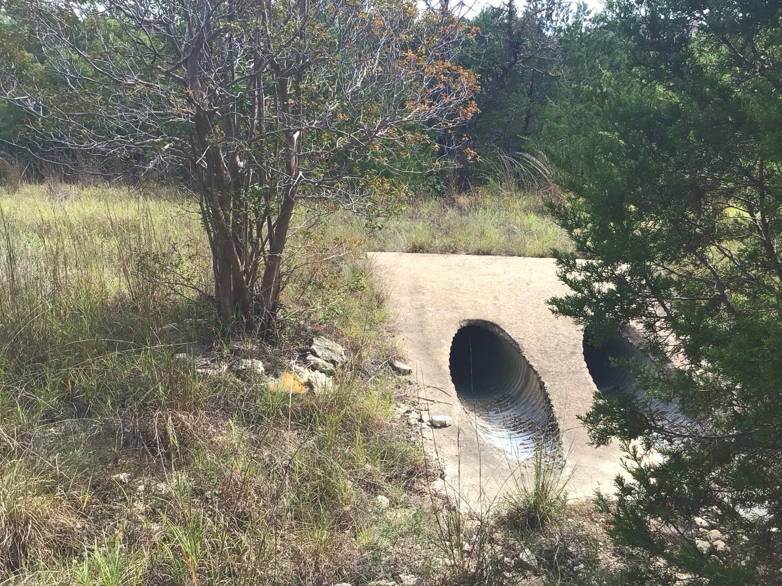 3 culverts in place